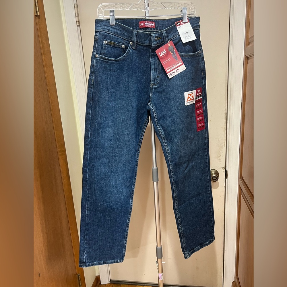 NWT Lee Premium Select Men's Regular Straight Leg Jeans Size 30 X 30